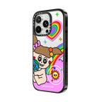 A LOVEEEEEE STORY - PRETTY HER | iPhone 16 Pro Max / Impact Case / Black | Image 2