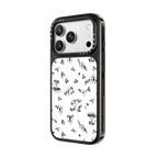 MUSHROOM FLORAL | iPhone 18 Pro Max / Impact Case MagSafe Compatible - Glossy / Glossy Black | Image 2
