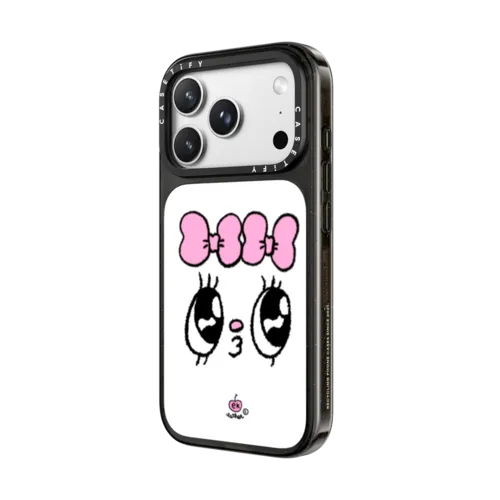 Kisses for who? | iPhone 18 Pro Max / Impact Case MagSafe Compatible - Glossy / Glossy Black | Image 2