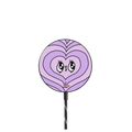 Heart beam face |   / PowerThru Magnetic Wireless Charger MagSafe Compatible / Black | Image 1
