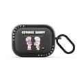 Me and my bestie | AirPods Pro 2 / Earbuds Bounce Case / Matte Charcoal | Image 1