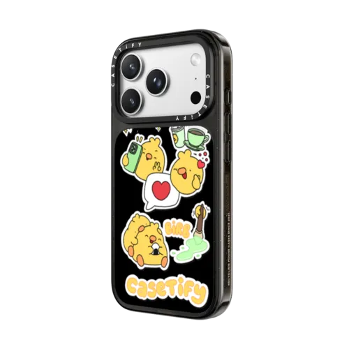 Sticker Birb | iPhone 18 Pro Max / Impact Case MagSafe Compatible - Glossy / Glossy Black | Image 2