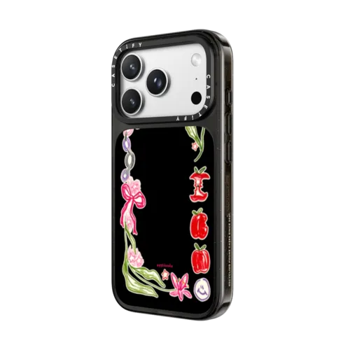 Sweet Apples | iPhone 18 Pro Max / Impact Case MagSafe Compatible - Glossy / Glossy Black | Image 2