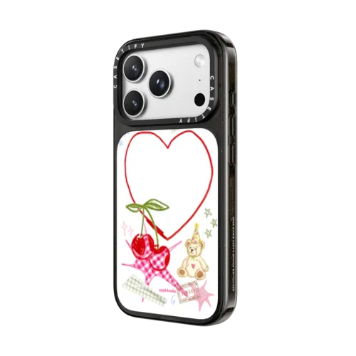 Party Teddy Bears | iPhone 18 Pro Max / Impact Case MagSafe Compatible - Glossy / Glossy Black | Image 2