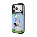 Low Brain Alert | iPhone 18 Pro Max / Impact Case MagSafe Compatible - Glossy / Glossy Black | Image 2