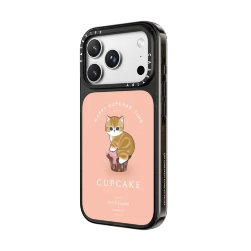 Custom Menu - Happy Cupcake Time | iPhone 18 Pro Max / Impact Case MagSafe Compatible - Glossy / Glossy Black | Image 2