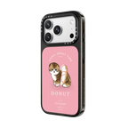 Custom Menu - Happy Donut Time | iPhone 18 Pro Max / Impact Case MagSafe Compatible - Glossy / Glossy Black | Image 2
