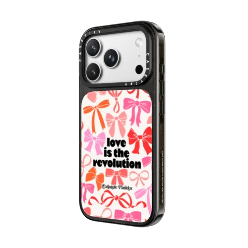 Love Revolution | iPhone 18 Pro Max / Impact Case MagSafe Compatible - Glossy / Glossy Black | Image 2