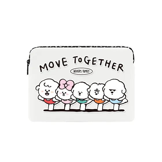 Never's Family Laptop Sleeve | Image 1