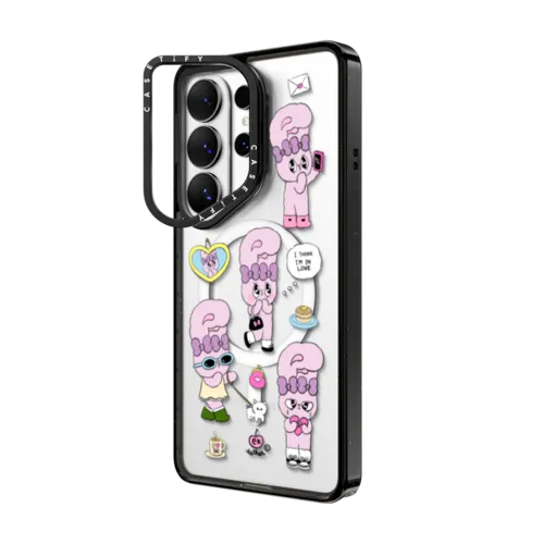 I think I'm in love | Galaxy S26 Ultra / Impact Ring Stand Magnetic Case / Black | Image 2