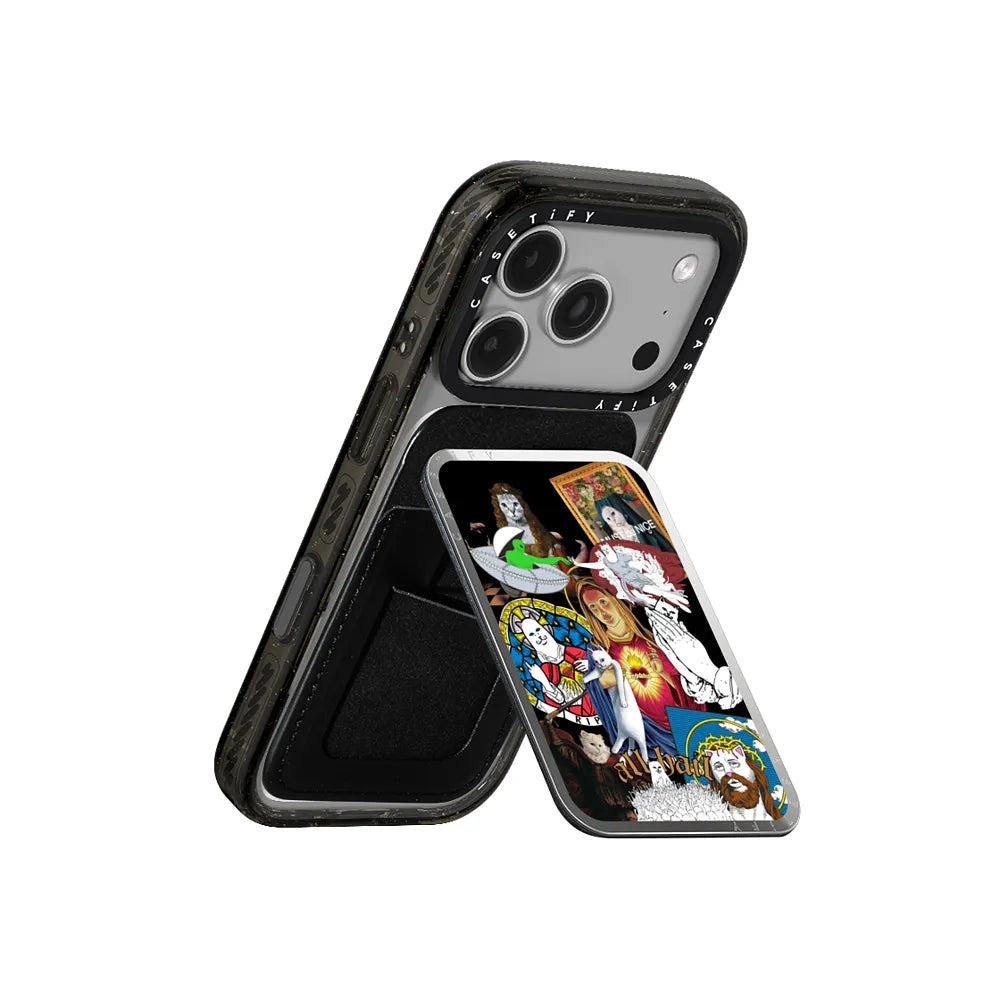 Pray For Nerm Snappy Cardholder Stand