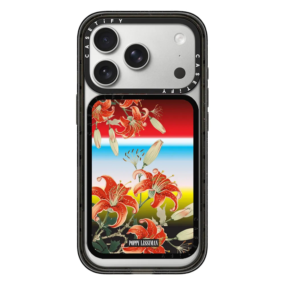 Red Lilies Snappy Cardholder Stand | Image 1