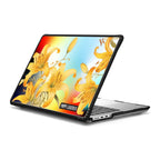 Yellow Lilies Laptop Case