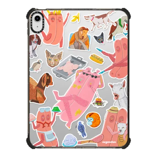 Cheong Cheong Family | iPad 10.9-inch (10th gen) / iPad Impact Case / Black | Image 1