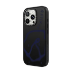 RETEM03 Glitch Purple Logo Case | iPhone 16 Pro Max / Impact Case MagSafe Compatible / Matte Black | Image 2