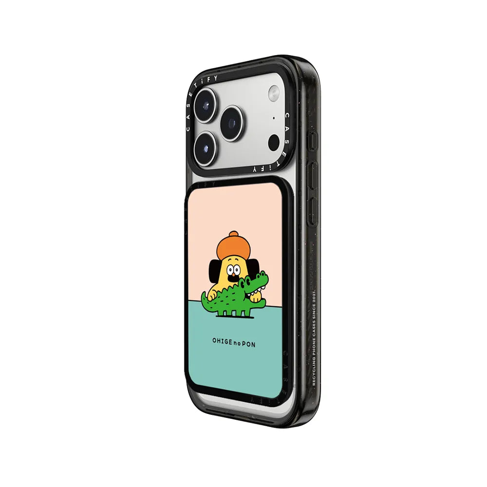 Pon and Alligator Cardholder
