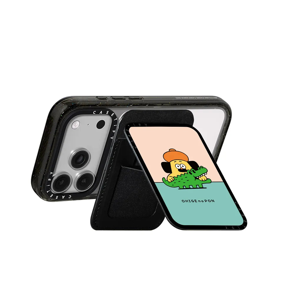 Pon and Alligator Cardholder