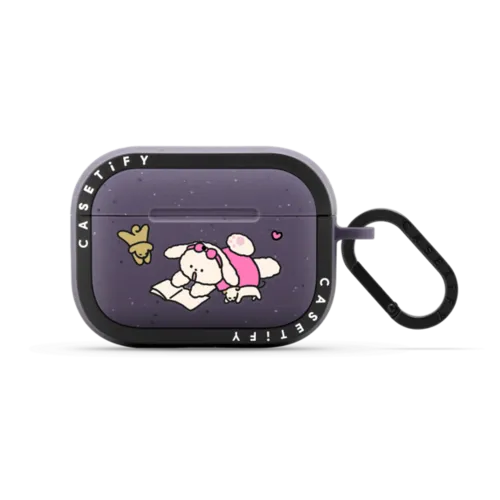 Read-ing | AirPods Pro 2 / Earbuds Bounce Case / Matte Deep Purple | Image 1