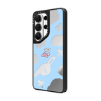 Go Play | Galaxy S26 Ultra / Mirror Magnetic Case / Silver on Black | Image 2
