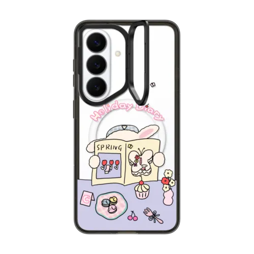 Holiday Diary | Galaxy S26 / Impact Ring Stand Magnetic Case / Black | Image 1