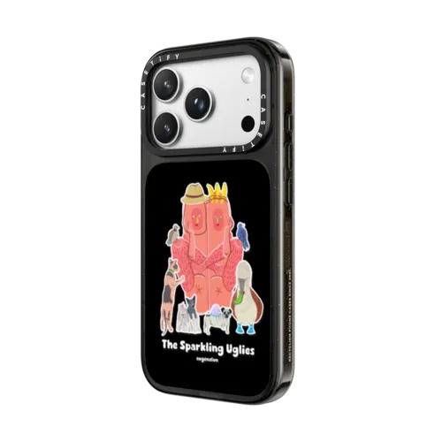 The Sparkling Uglies | iPhone 18 Pro Max / Impact Case MagSafe Compatible - Glossy / Glossy Black | Image 2