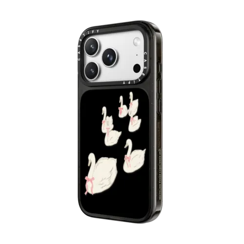 Swan Lake | iPhone 18 Pro Max / Impact Case MagSafe Compatible - Glossy / Glossy Black | Image 2