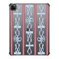 Bows & Stripes | iPad Pro 12.9-inch (5th/6th gen) / iPad Impact Case / Black | Image 1