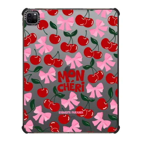 Mon Cheri | iPad Pro 12.9-inch (5th/6th gen) / iPad Impact Case / Black | Image 1