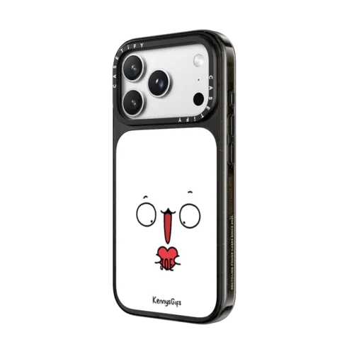 Custom Bread Face Case | iPhone 18 Pro Max / Impact Case MagSafe Compatible - Glossy / Glossy Black | Image 2