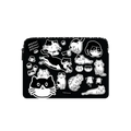 MEOW! MEOW! MEOW! | Small (13") / Impact Laptop Sleeve / Multicolor | Image 1