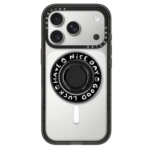 NICE DAY | Snappy Ring Holder / Snappy Mirror Ring Holder MagSafe Compatible / Silver | Image 1