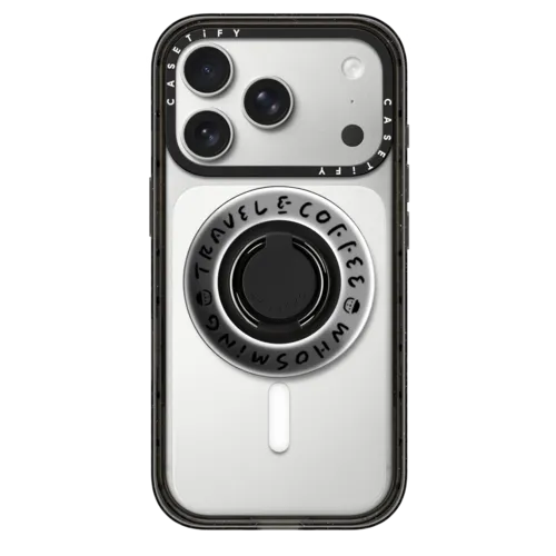 TRAVEL & COFFEE | Snappy Ring Holder / Snappy Mirror Ring Holder MagSafe Compatible / Silver | Image 1