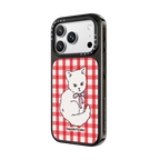 Kitten Ribbon | iPhone 18 Pro Max / Impact Case MagSafe Compatible - Glossy / Glossy Black | Image 2