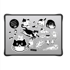 MEOW! MEOW! MEOW! | MacBook Pro 14-inch (M1 - M5) / MacBook Impact Case / Black | Image 2