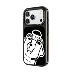 DOG LOVES COFFEE | iPhone 18 Pro Max / Impact Case MagSafe Compatible - Glossy / Glossy Black | Image 2