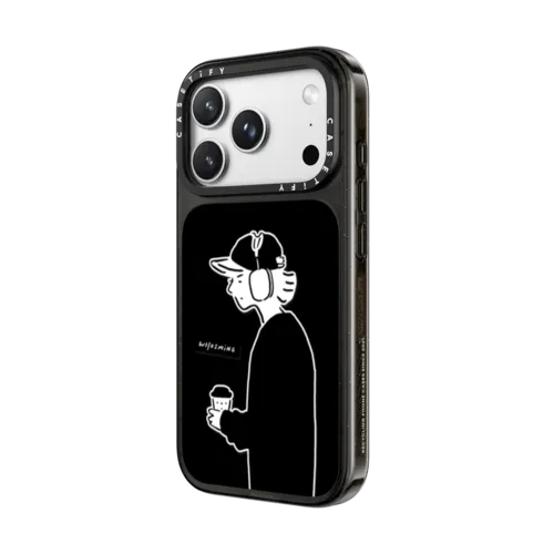 PEACEFUL | iPhone 18 Pro Max / Impact Case MagSafe Compatible - Glossy / Glossy Black | Image 2