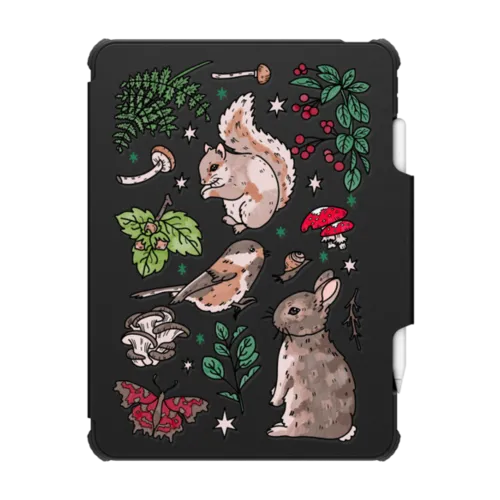 Woodland Magic | iPad Pro 12.9-inch (5th/6th gen) / iPad Impact Folio Case / Black | Image 1