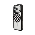 witchy checkered print | Snappy Grip Stand / Snappy Grip Stand MagSafe Compatible / Black | Image 2