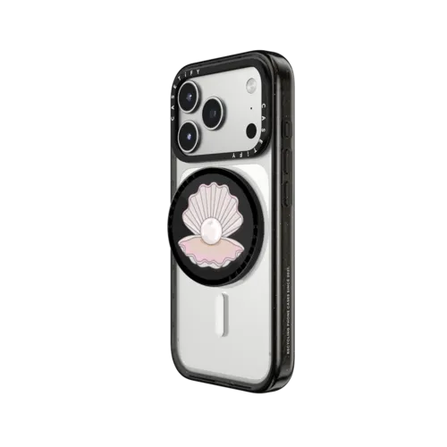 Pearl | Snappy Grip Stand / Snappy Grip Stand MagSafe Compatible / Black | Image 2