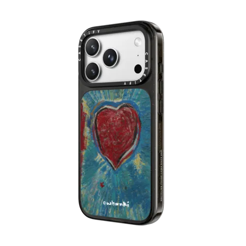 Whanki Sacred Heart Case | iPhone 18 Pro Max / Impact Case MagSafe Compatible - Glossy / Glossy Black | Image 2