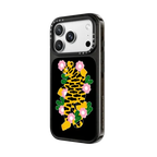 FLOWER TIGER | iPhone 18 Pro Max / Impact Case MagSafe Compatible - Glossy / Glossy Black | Image 2