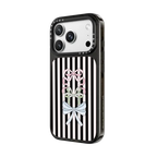 Ribbons & Stripes Petite | iPhone 18 Pro Max / Impact Case MagSafe Compatible - Glossy / Glossy Black | Image 2