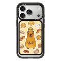 Capybara HK Bread | Snappy Cardholder Stand / Snappy Cardholder Stand MagSafe Compatible / Black | Image 1