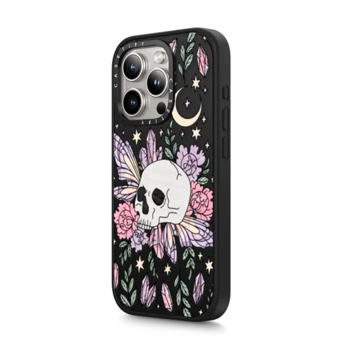 Enchanted Garden | iPhone 15 Pro / Impact Case MagSafe Compatible / Matte Black | Image 2