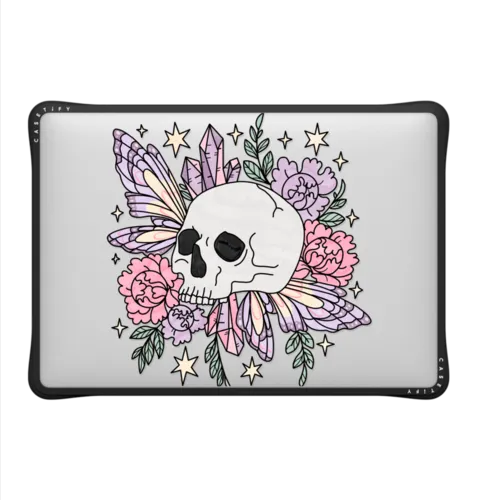 Enchanted Garden | MacBook Air 13-inch (M1 / Intel) / MacBook Impact Case / Black | Image 2