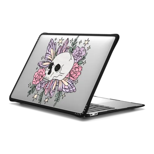 Enchanted Garden | MacBook Air 13-inch (M1 / Intel) / MacBook Impact Case / Black | Image 1
