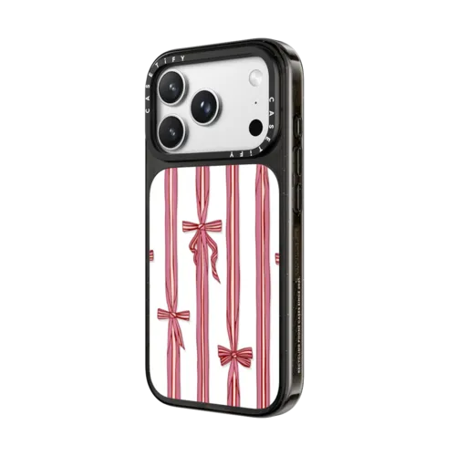 Ribbon Play | iPhone 18 Pro Max / Impact Case MagSafe Compatible - Glossy / Glossy Black | Image 2