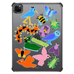 BUGS N' BIRDS | iPad Pro 11-inch (3rd/4th gen) / iPad Impact Case / Black | Image 1