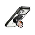 Uncle Daniel in Shanghai MagSafe Grip Stand | Snappy Grip Stand / Snappy Grip Stand MagSafe Compatible / Black | Image 3