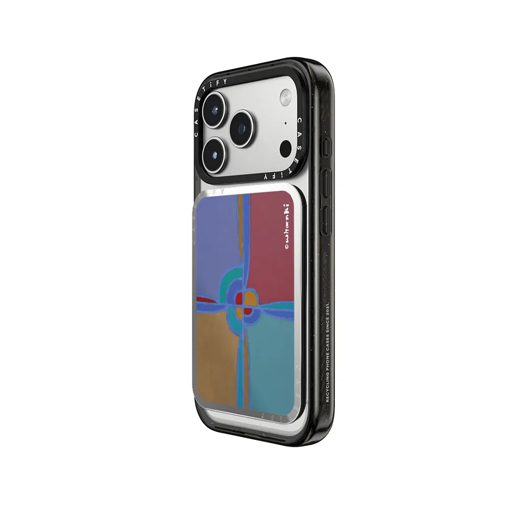 Whanki Cross Composition Snappy Cardholder Stand